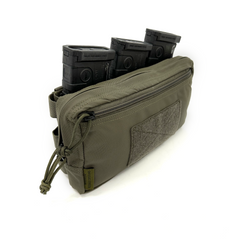 Warrior Triple Snap Mag Utility Pouch - Ranger Green