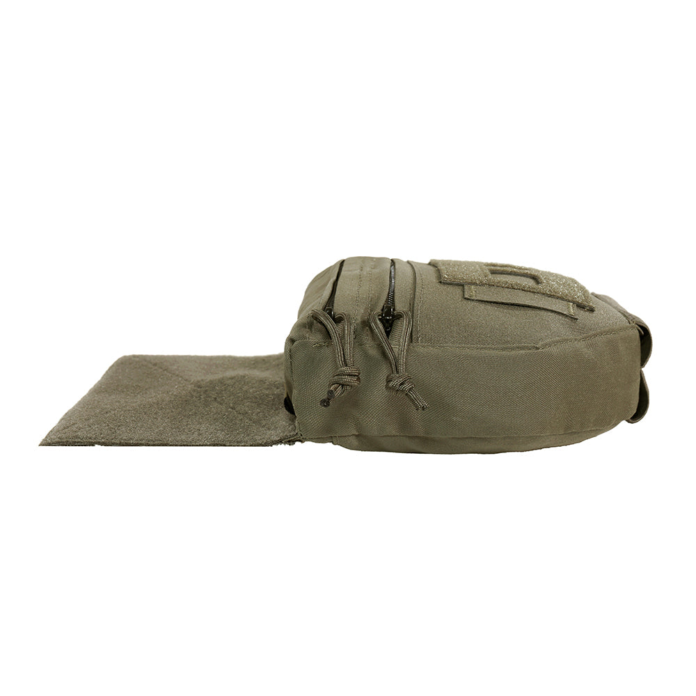 Warrior Laser Cut Drop Down Utility Pouch - Ranger Green