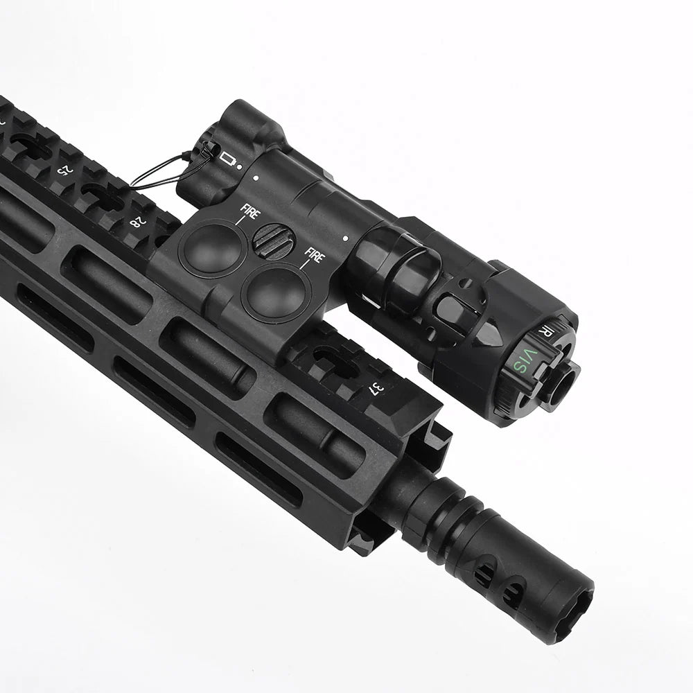 WADSN MAWL-C1+ CNC Green Laser + Dual Remote Switch Nero