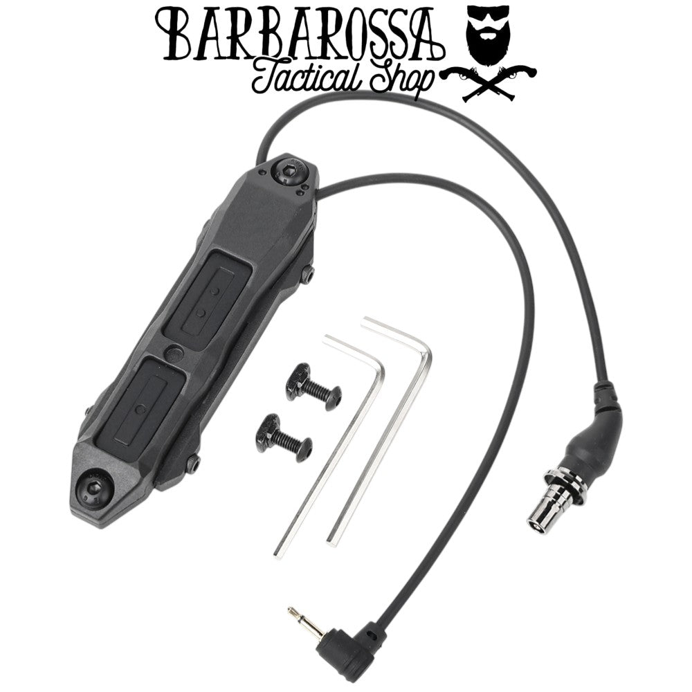 Interruptor táctico de cinta de doble función aumentada con bloqueo SF ML y 2,5 mm - Tierra Oscura