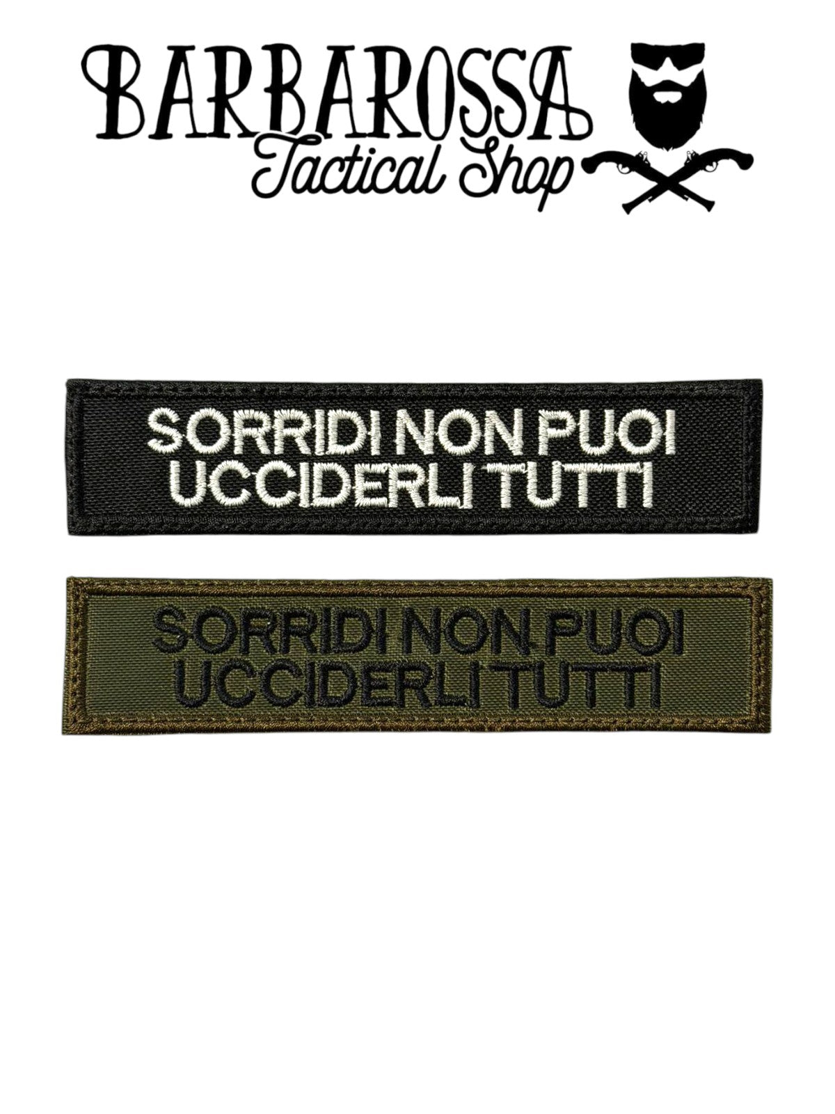 Patch "Sorridi Non Puoi Ucciderli Tutti"