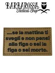 Patch Se La Mattina......