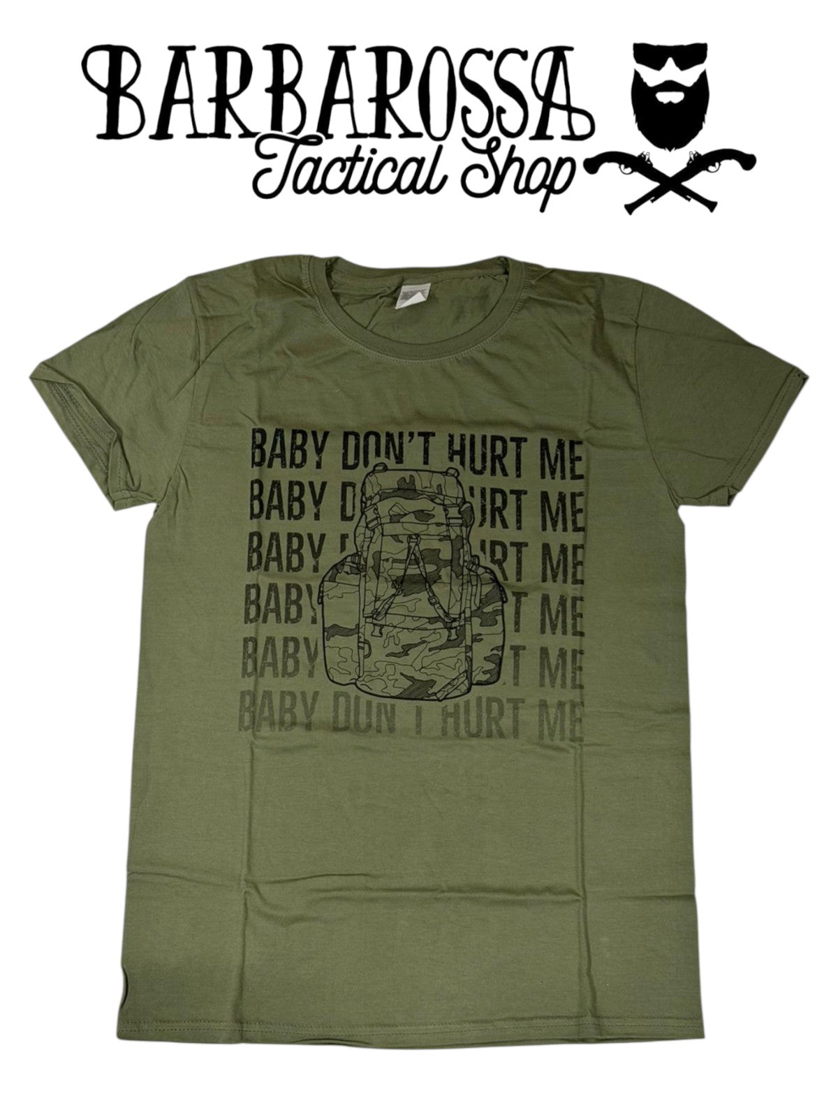 T-Shirt "BABY DON'T HURT ME" - The Goat Operator