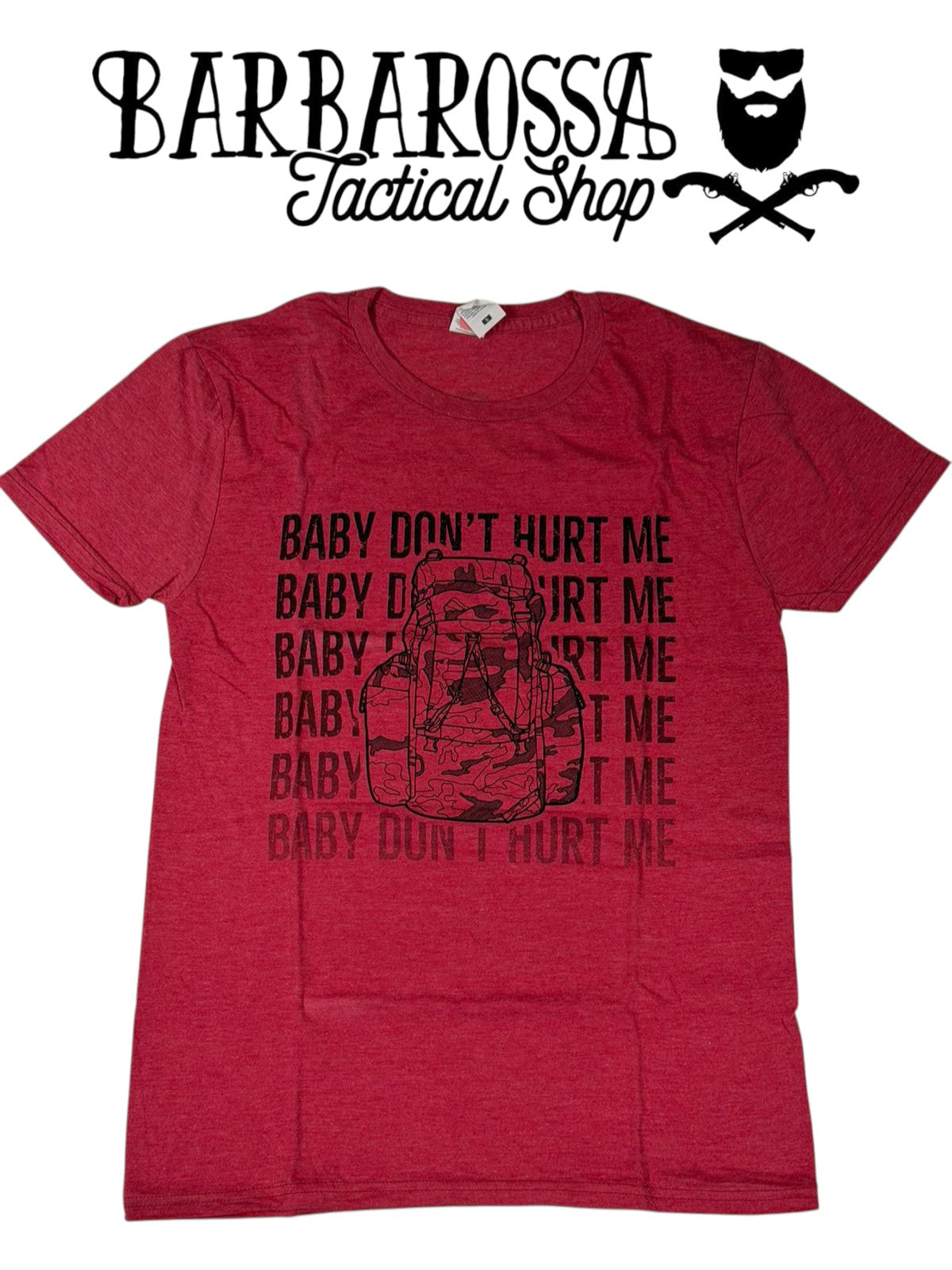 T-Shirt "BABY DON'T HURT ME" - The Goat Operator