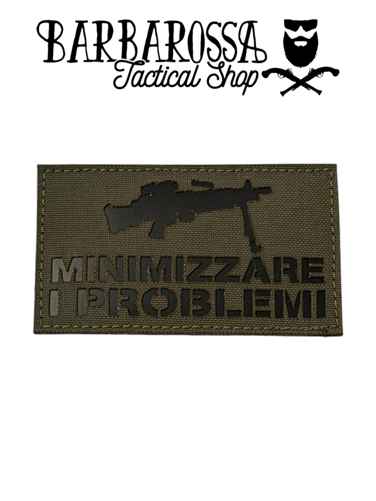 Patch Laser Cut Minimizzare I Problemi - Ranger Green