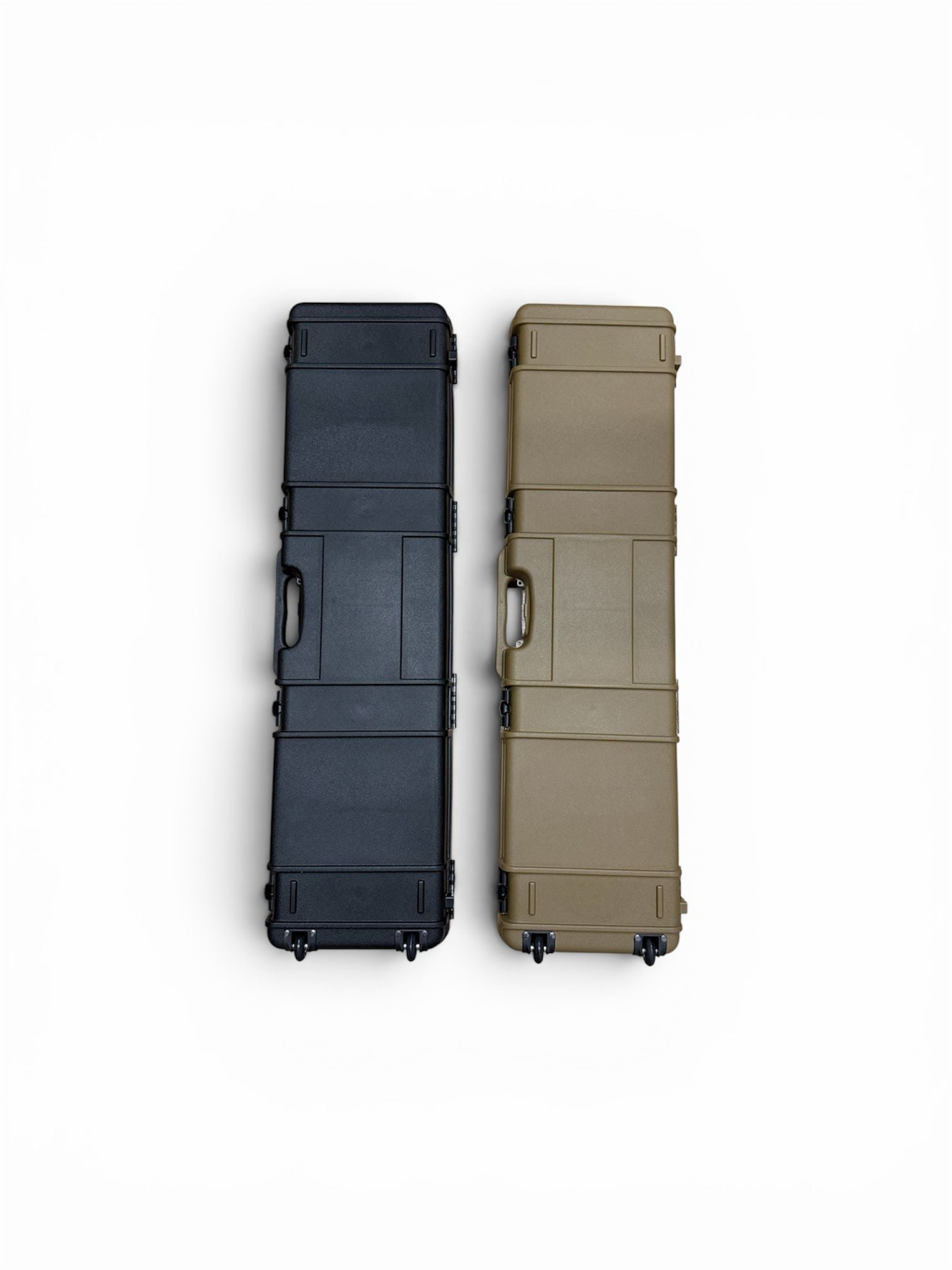 Negrini Valigia rigida porta fucile 117x29x12 con Ruote e Maniglia