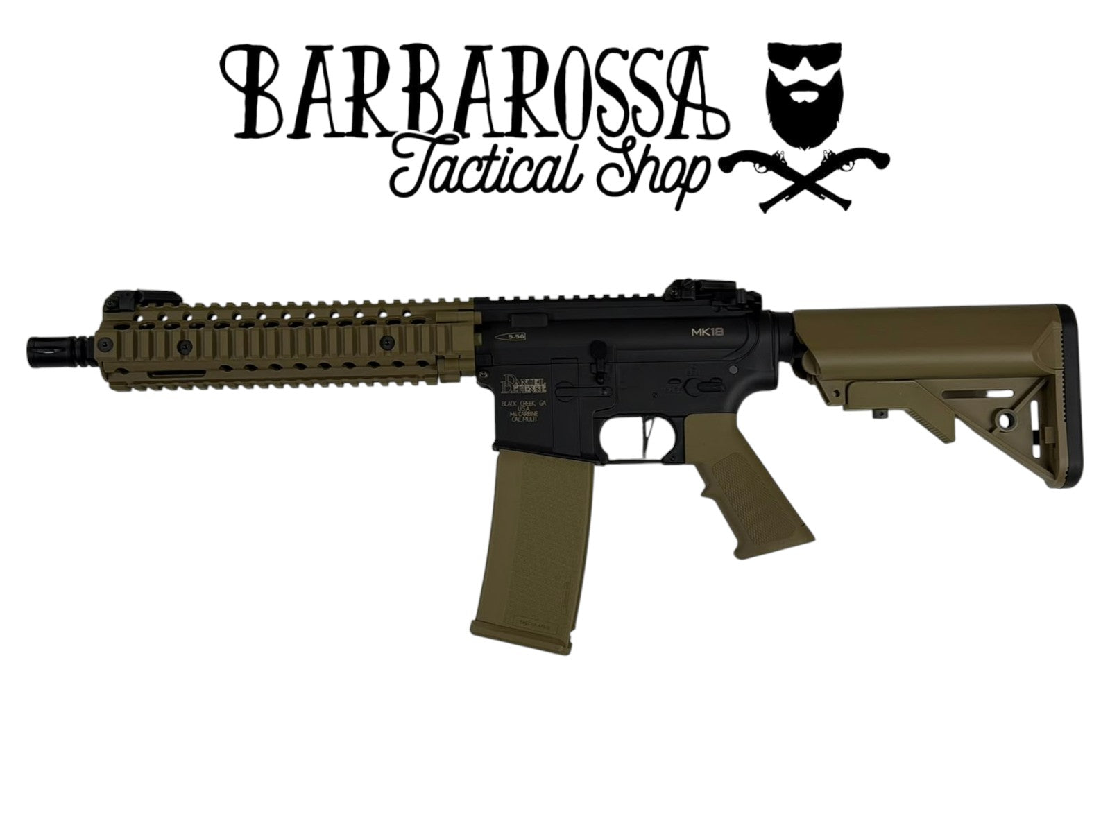Specna Arms® - Daniel Defense® MK18 SA-F19 FLEX Gen.2 HAL ETU™ airsoft Carbine Half Tan