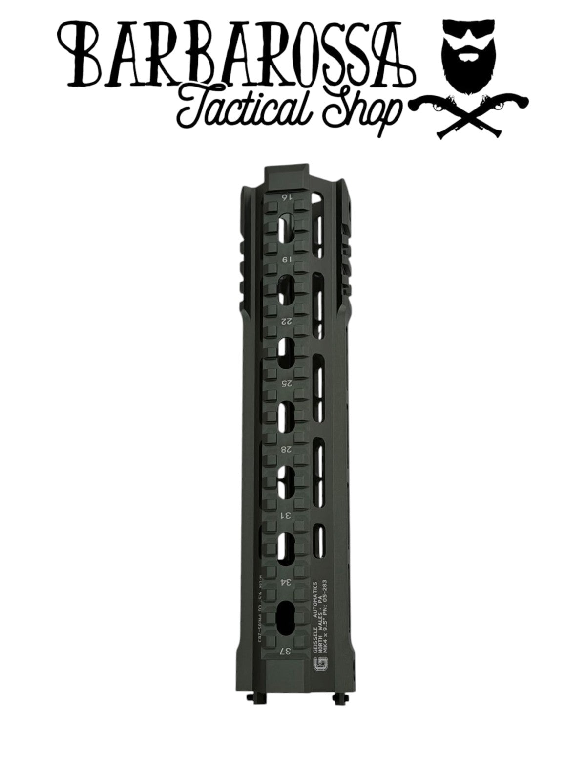 Handguard SMR MK4 9.5" Geissele Replica AEG - OD