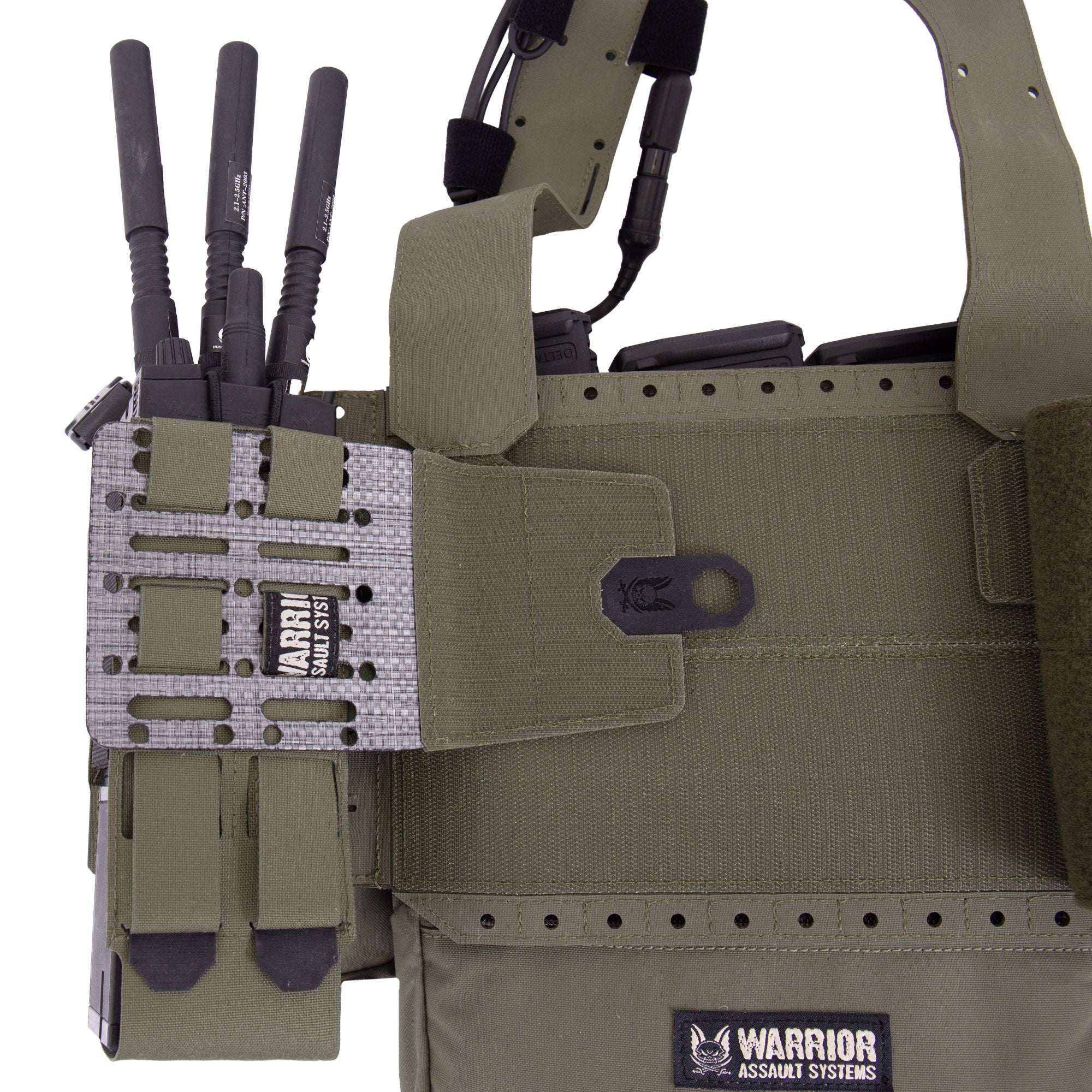 Warrior T1 Tegris Wing Velcro Universal Panel Ranger Green