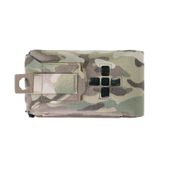 Botiquín de primeros auxilios individual horizontal pequeño con corte láser Warrior - MultiCam 