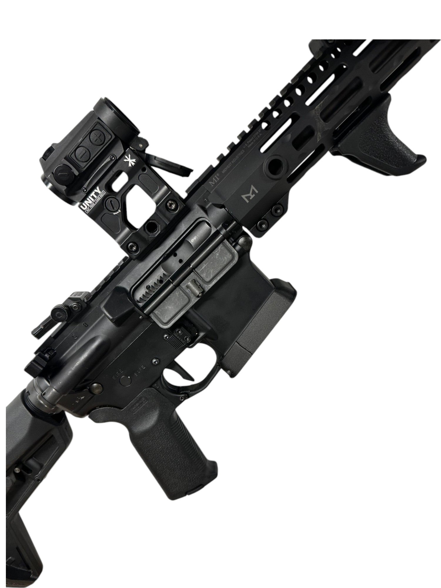 Magwell AR15 in PA6-CF - Black