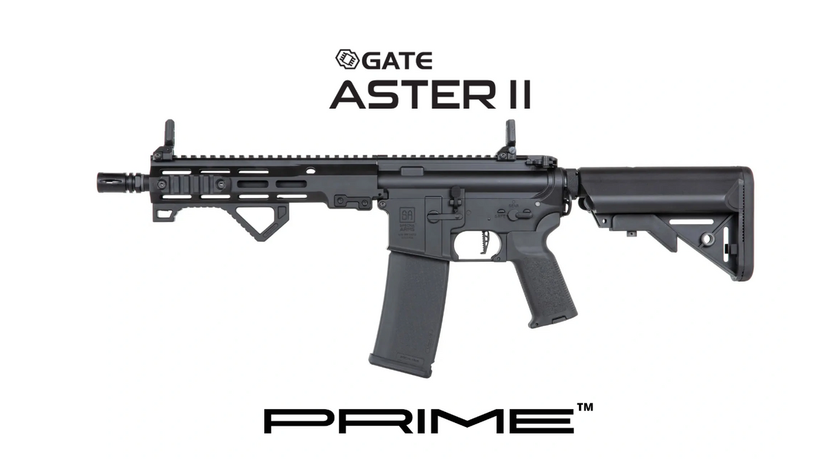 Specna Arms SA-P23 Prime™ Aster II ETU with brushless motor Black