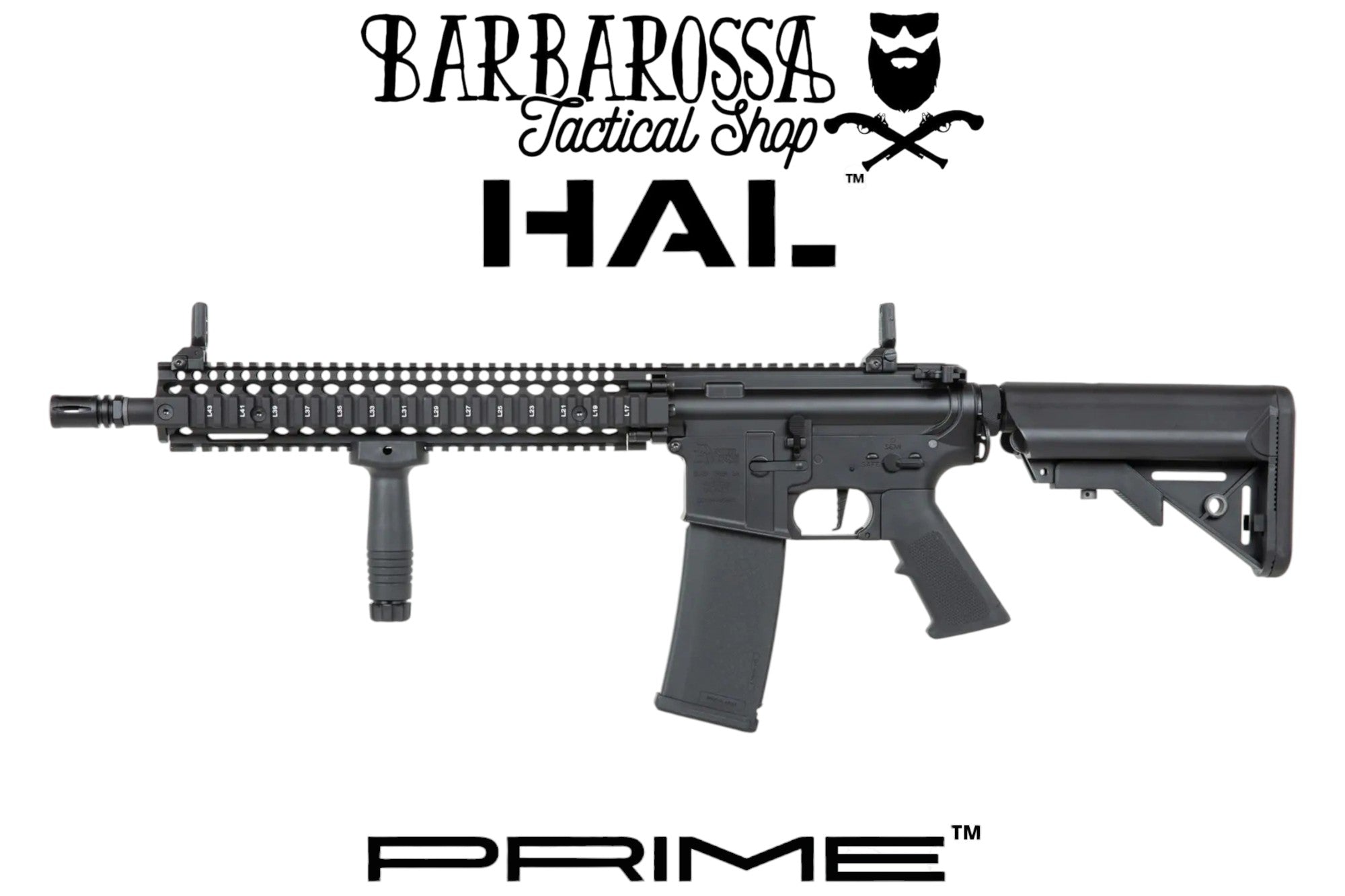 Specna Arms Daniel Defense® MK18 SA-P26 Prime™ HAL™ ETU with brushless motor - Black