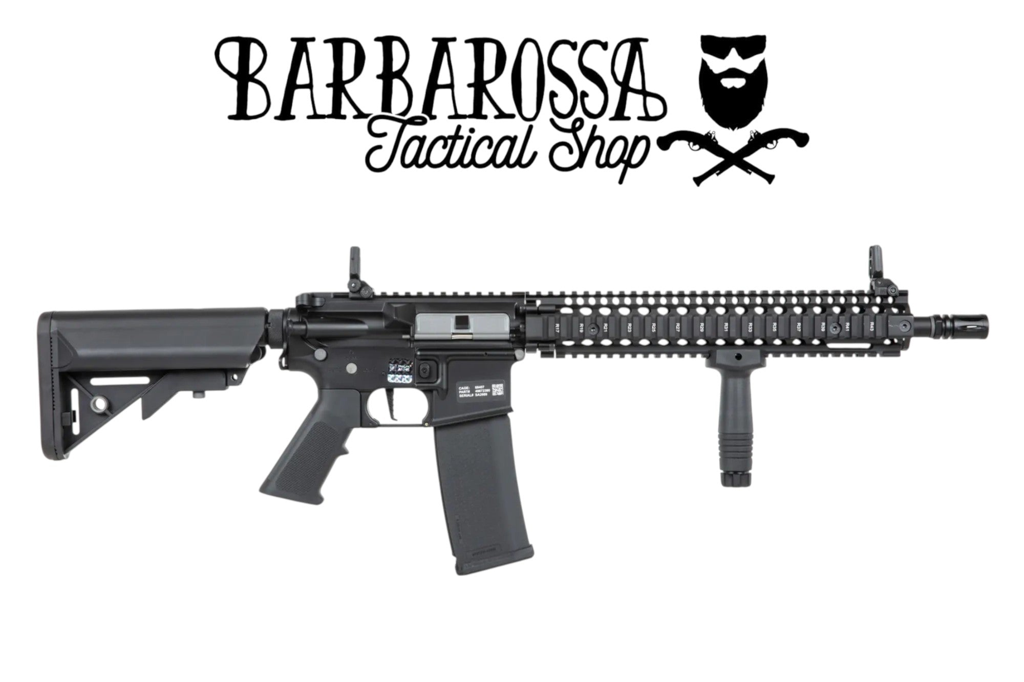 Specna Arms Daniel Defense® MK18 SA-P26 Prime™ HAL™ ETU with brushless motor - Black