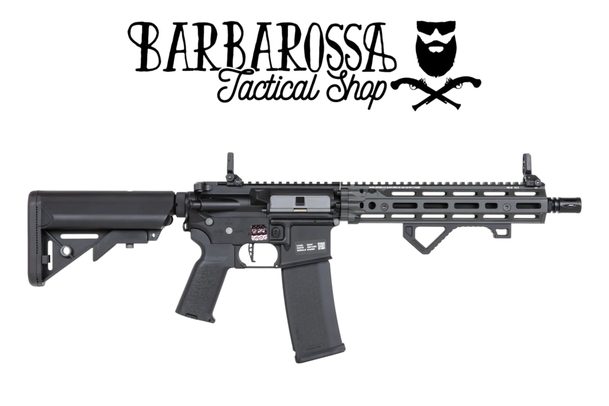 Specna Arms® Daniel Defense® RIS III SA-P27 Prime™ Aster II ETU - Motore Brushless Grey