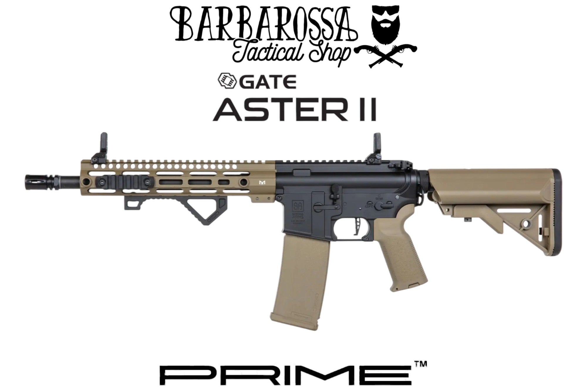 Specna Arms - SA-P20 Prime™ Aster II ETU with brushless motor Half-Tan