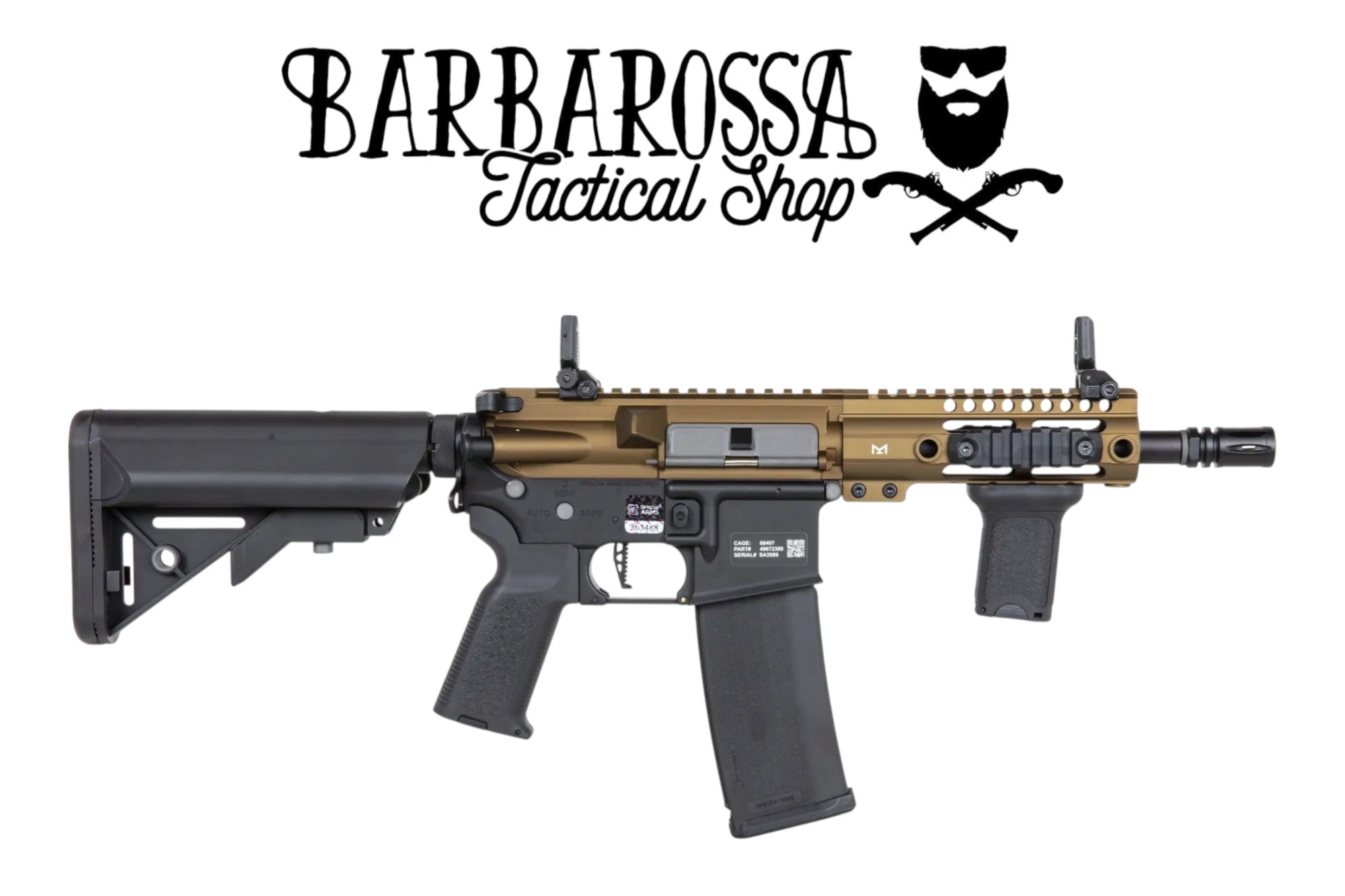 Specna Arms SA-P21 Prime™ Aster II ETU with brushless motor Chaos Bronze