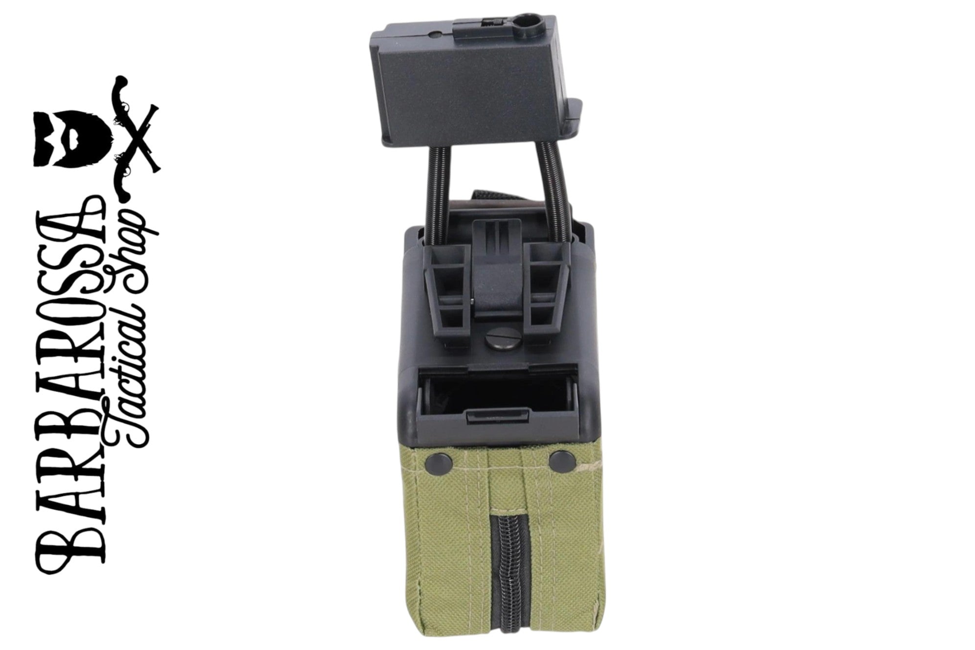 Box type magazine 1500 BBs Specna Arms x A&K for M249 Ranger Green