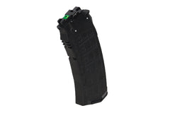 Specna Arms AK low-cap 35 round green gas magazine for SA-J21/22 GBBR - Black