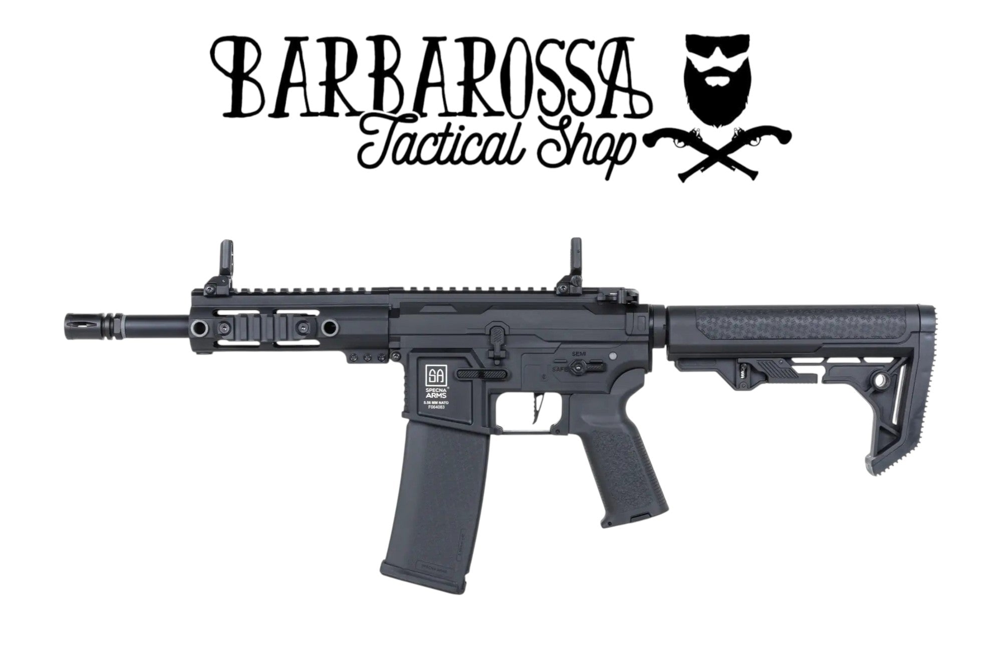 Specna Arms - SA-F04-RL FLEX™ Light Ops Stock/ New Receiver HAL ETU™ Gen. 2 - Black