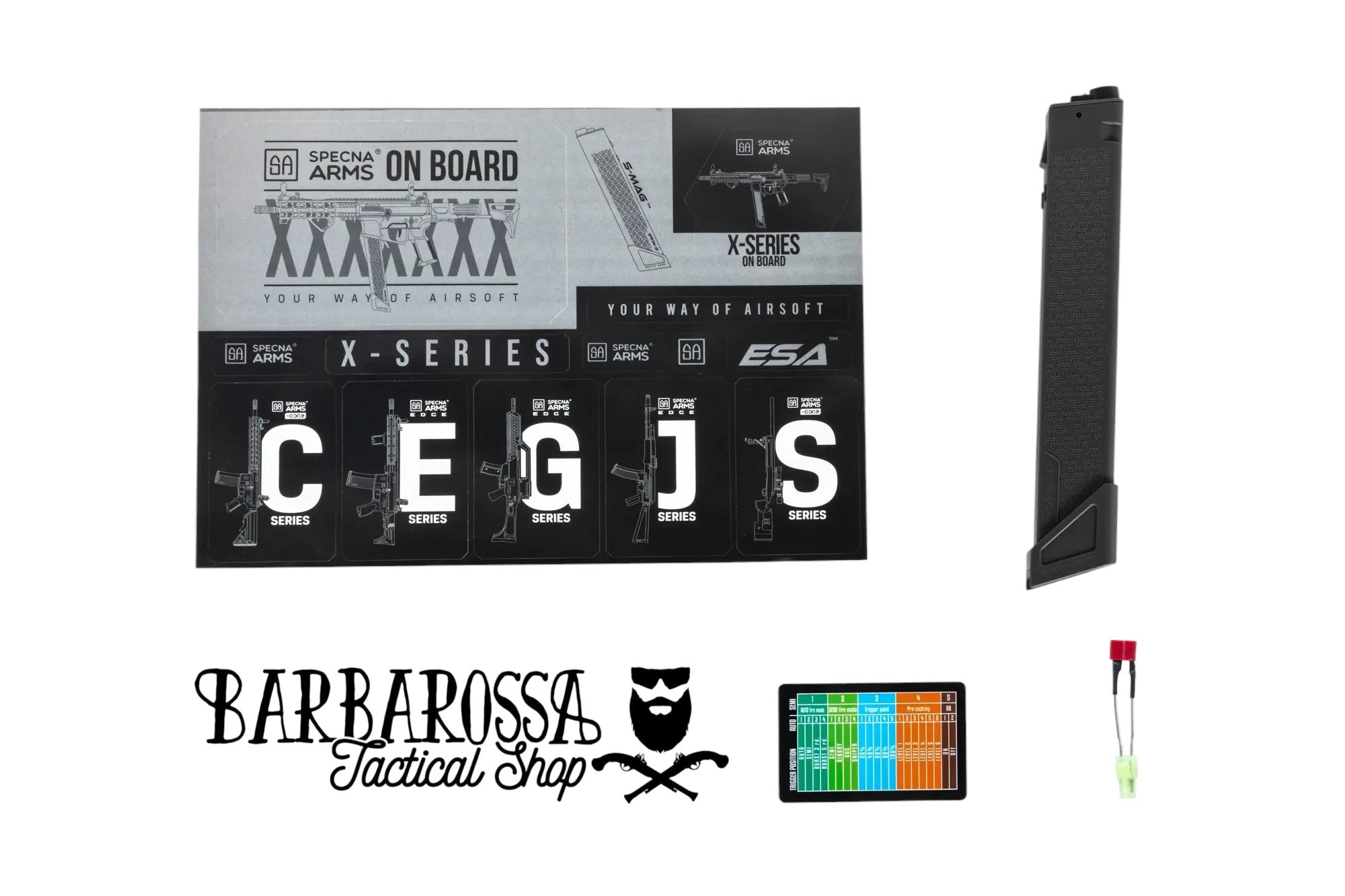 Specna Arms - SA-FX02 FLEX™ HAL ETU™ Gen.2 - Black