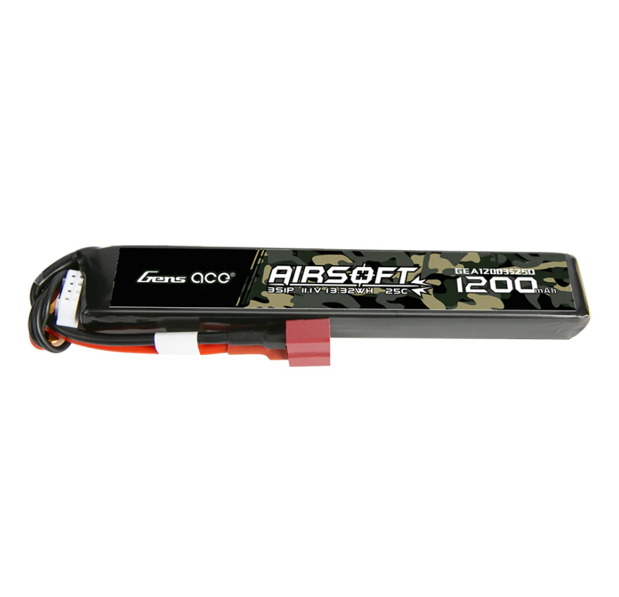 Gens Ace - Lipo 11.1v 1200mAh - Deans