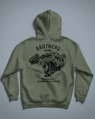 Brothers In Arms - TEAM Hoodie - Olive