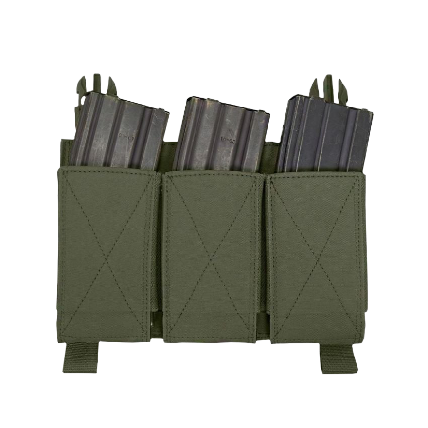 Bolsa magnética triple elástica extraíble Warrior Multicam