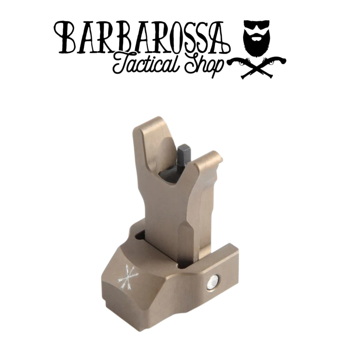 UNITY - Mira de hierro de respaldo FUSION™ - Plegable - FDE