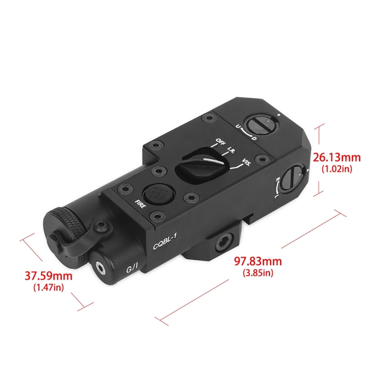 WADSN Close Quarters Battle Laser (Green & IR Laser)