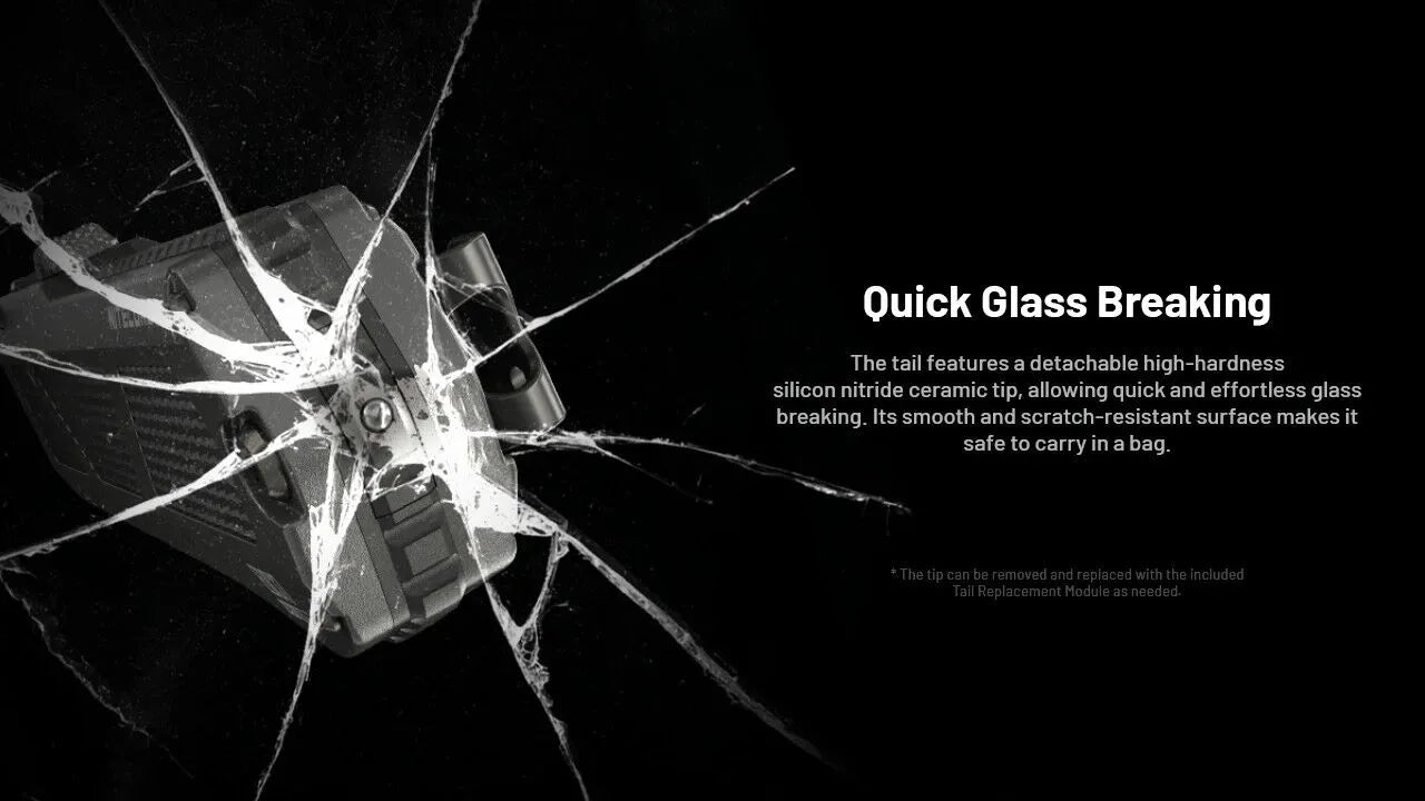 Nitecore - EDC17 - Torcia LED con Luce Bianca, UV e Laser Verde - 1500 Lumens e 230 Metri