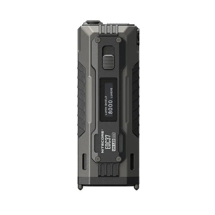 Nitecore - EDC37 - 8000 Lumens, 420 metri, Batteria 8000mAh, Ricarica USB-C - Torcia Tattica a LED