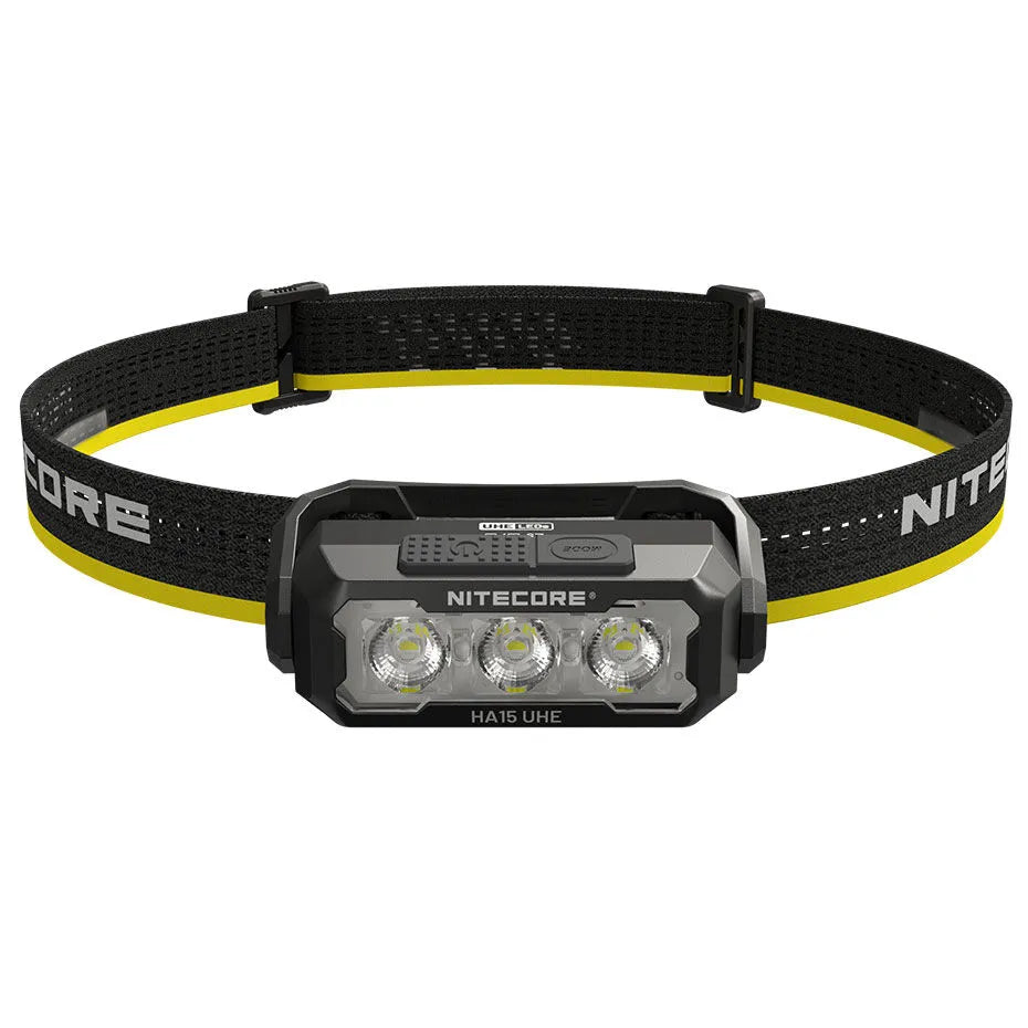 Nitecore - HA15 UHE - Frontale Ultra Compatta - 1x pila AA - 400 lumens e 80 metri
