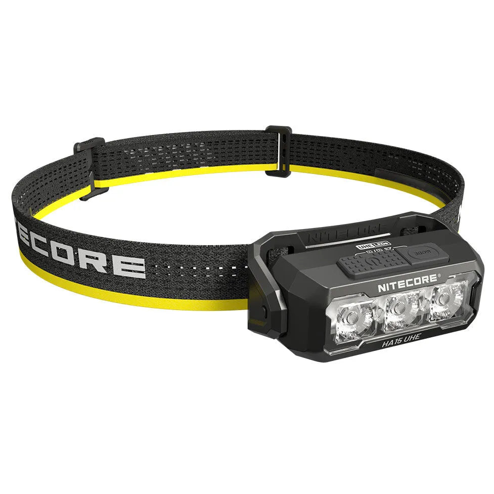 Nitecore - HA15 UHE - Frontale Ultra Compatta - 1x pila AA - 400 lumens e 80 metri