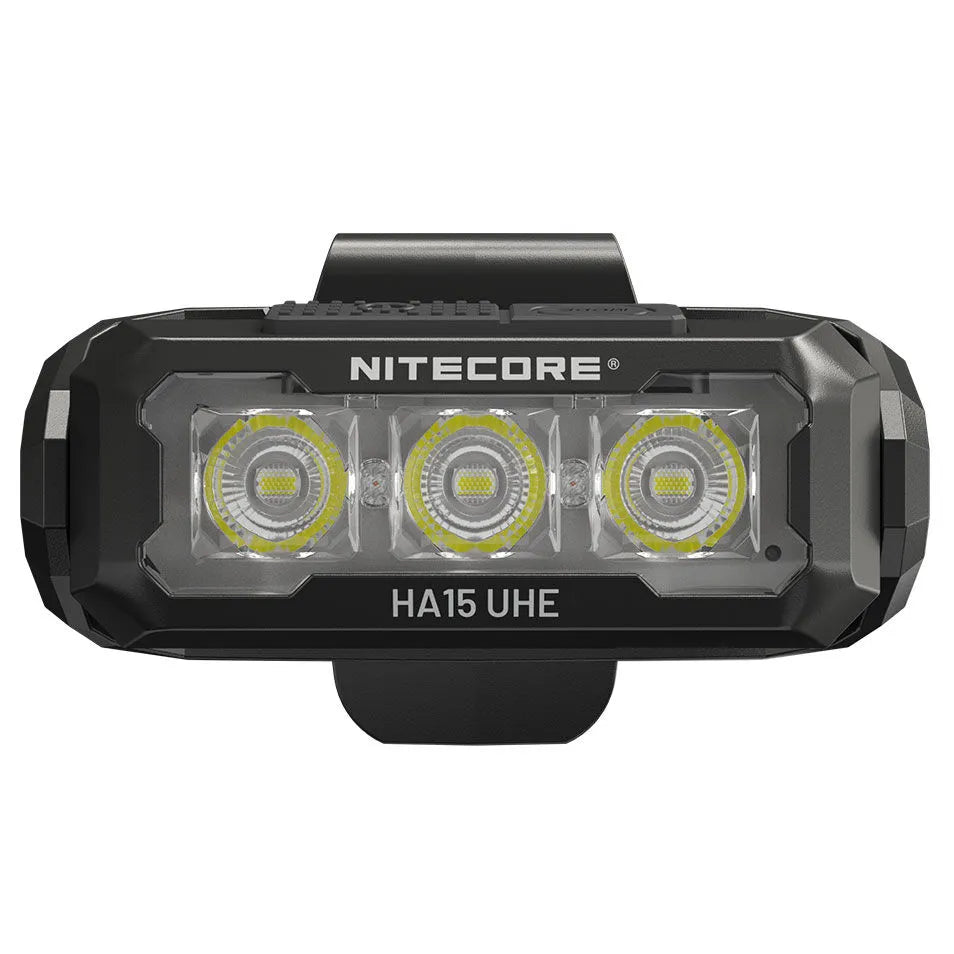 Nitecore - HA15 UHE - Frontale Ultra Compatta - 1x pila AA - 400 lumens e 80 metri