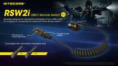Nitecore - RSW2i - Comando Remoto per P10i, P10iX, P20i, P20iX, P23i, P30i e P35i