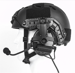 Wadsn ARC New Helmet Mount C-TAC III Headphones - Black