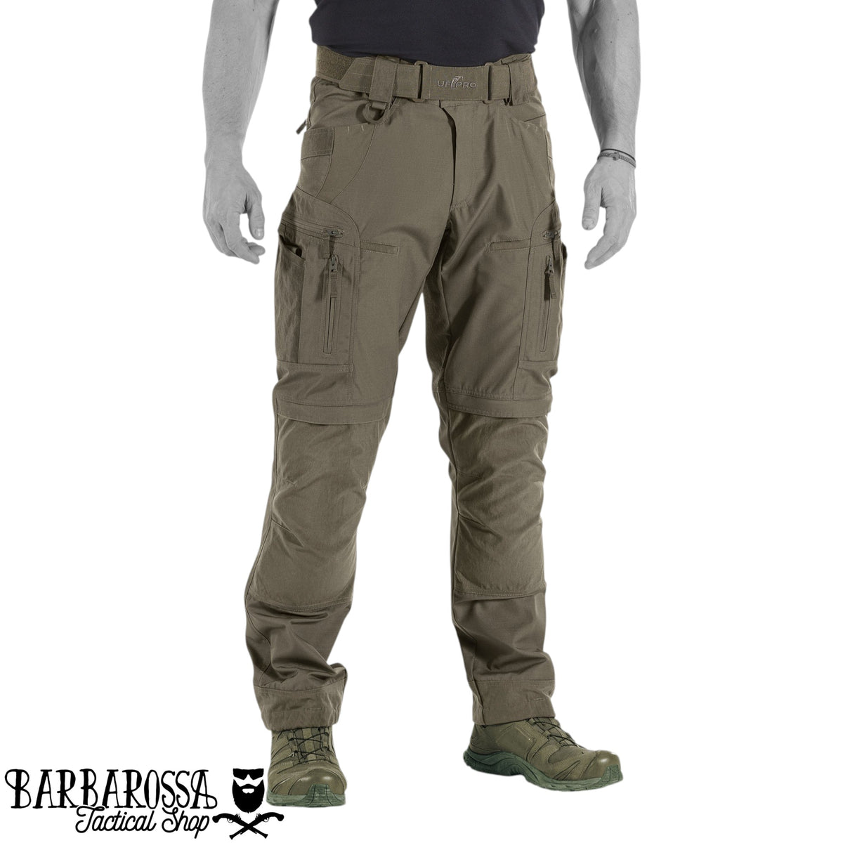 UF PRO - Pantalones tácticos P-40 All-Terrain Gen.2 - Marrón Gris
