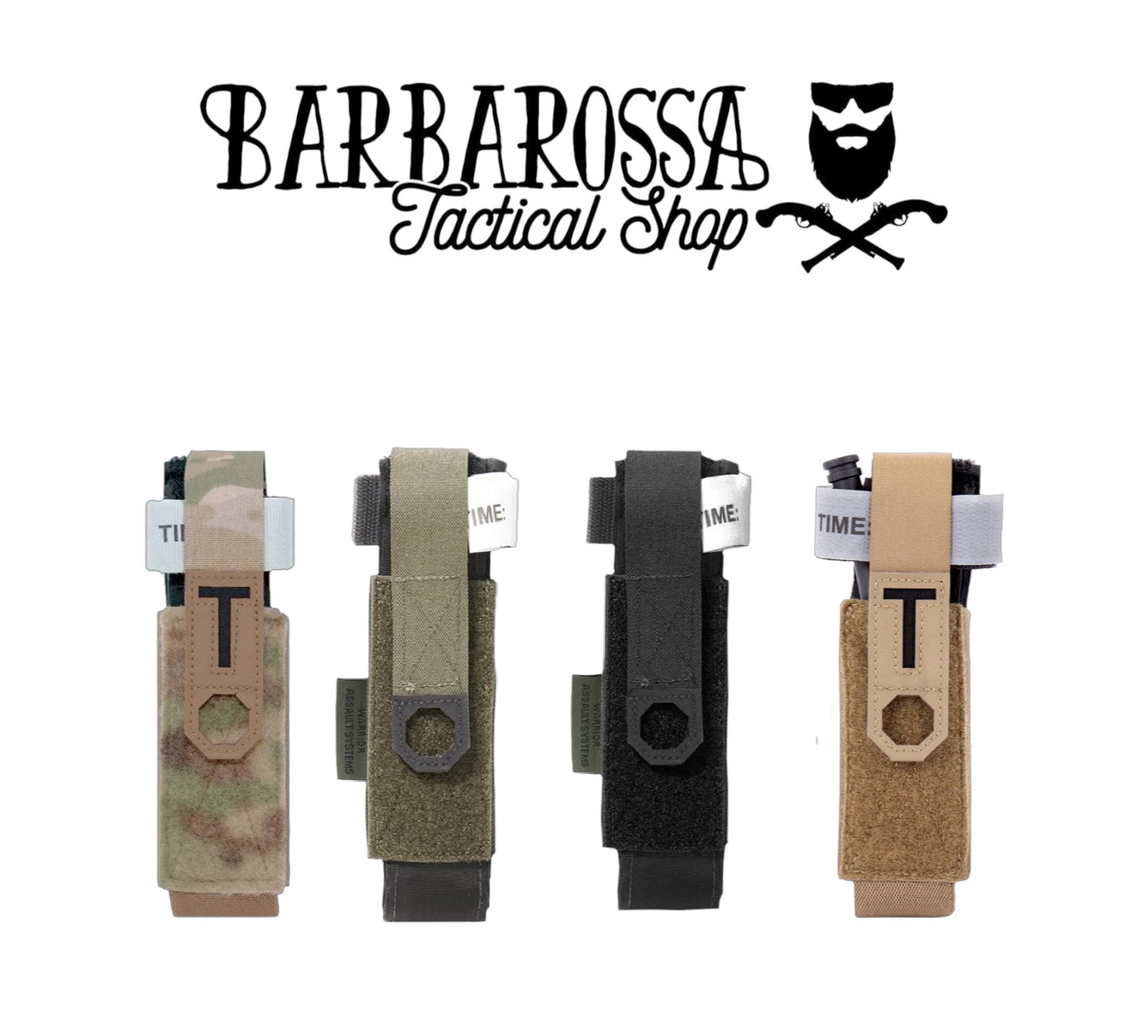 Soporte CAT elástico cortado con láser Warrior - Multicam