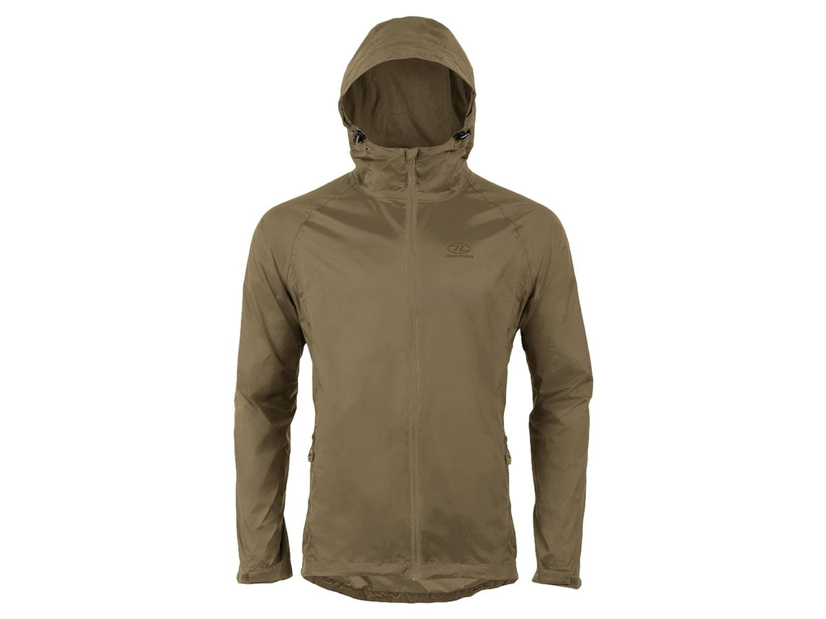 Highlander STOW & GO Waterproof Jacket - Ranger Green