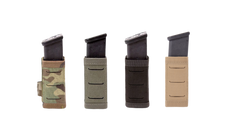 Estuche para cargador Warrior con corte láser y cierre único, corto de 9 mm, multicámara