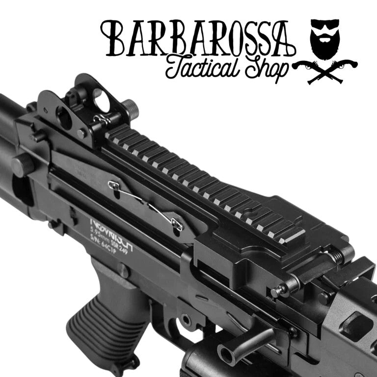 NOVRITSCH Fucile Elettrico SSR249 Machine Gun – Black (AEG)