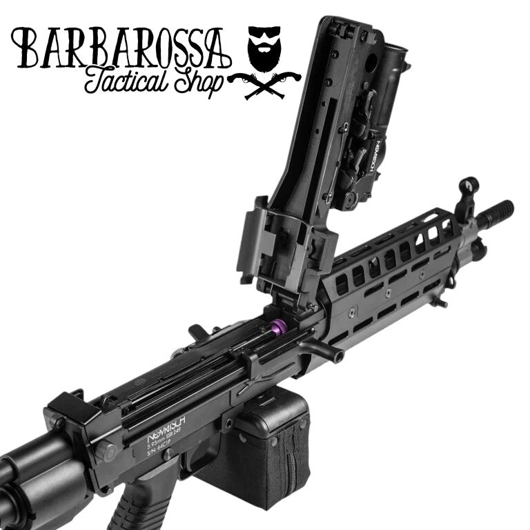 NOVRITSCH Fucile Elettrico SSR249 Machine Gun – Black (AEG)