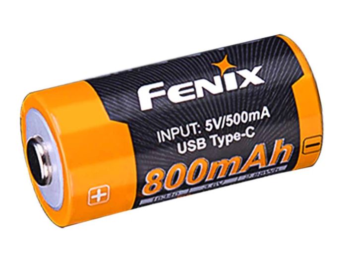 FENIX ARB-L16-800UP BUILT-IN USB-C RECHARGEABLE BATTERY