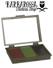 Miltec - Camo Face 3 Colori + Specchio