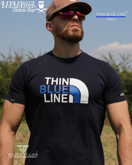 T-shirt Thin Blue Line Italy® FN 01 Blue Navy