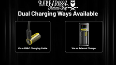 Nitecore - NL169R - Batteria Li-ion da 950mAh - USB-C