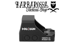 Holosun HS507K-X2 Red Dot – Micro Ottica Reflex Circle Dot per Pistole Compact