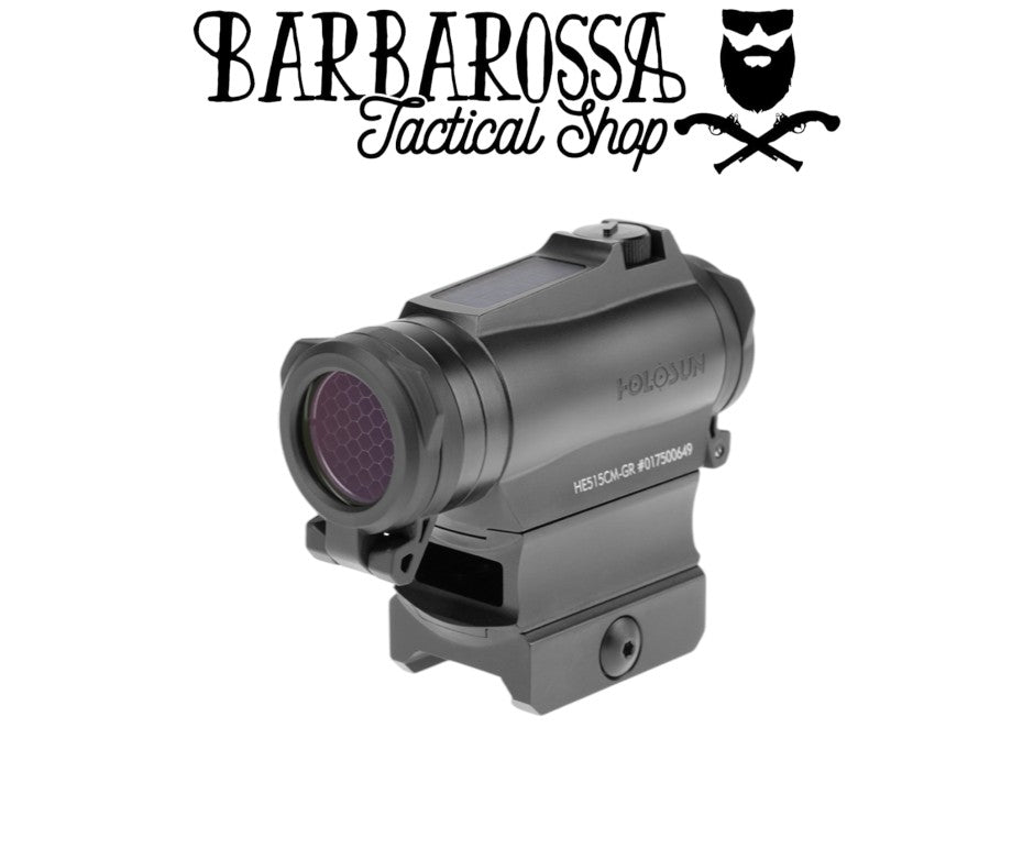 Holosun - HS515CM Elite Circle Green Dot/ Solar/ QD Mount