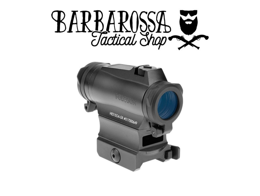 Holosun - HS515CM Elite Circle Green Dot/ Solar/ QD Mount